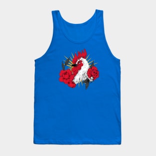 Vintage Retro Chicken Tank Top